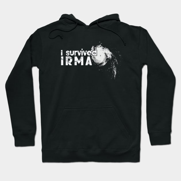 I Survived Hurricane Irma Hoodie by FalconArt